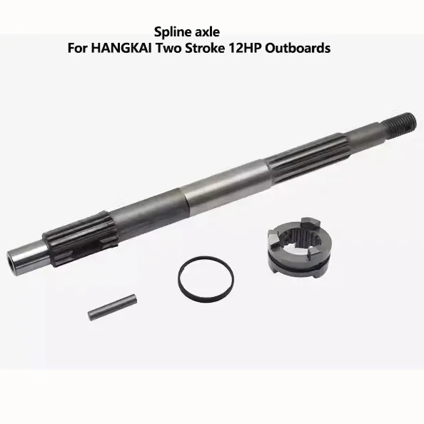 HANGAKI Outboard Motor Parts for 2-Stroke 12 HP Outboards Accessory Marine Engine Throttle Cable Propeller Spark Plug Gear view 2