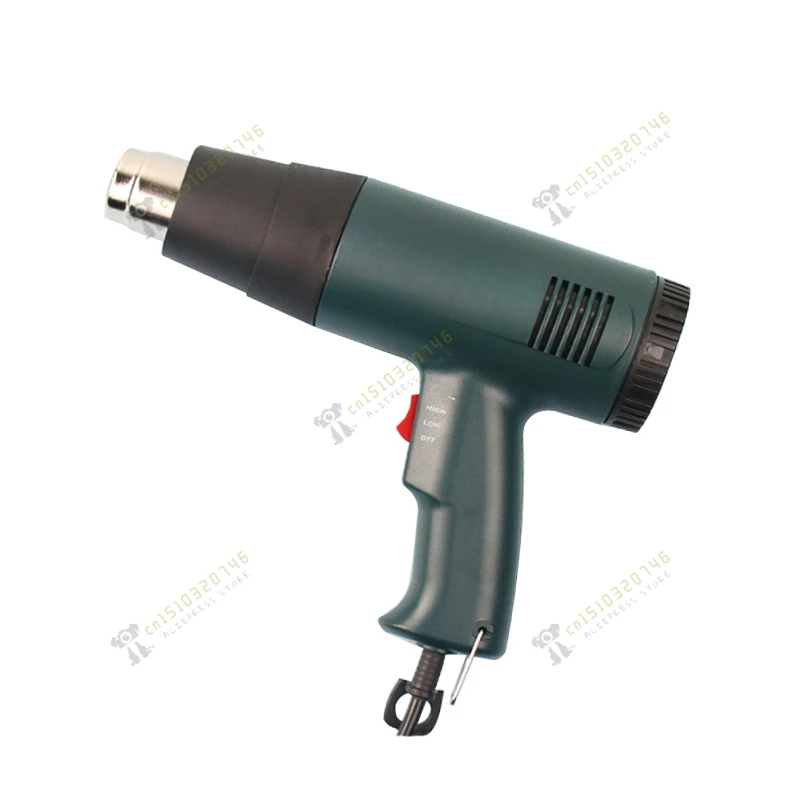 1800w High Power Handheld Industrial Grade Heat Gun Adjustable Temperature Car Sticker Broiling Gun Heat Shrink Film Hair Dryer