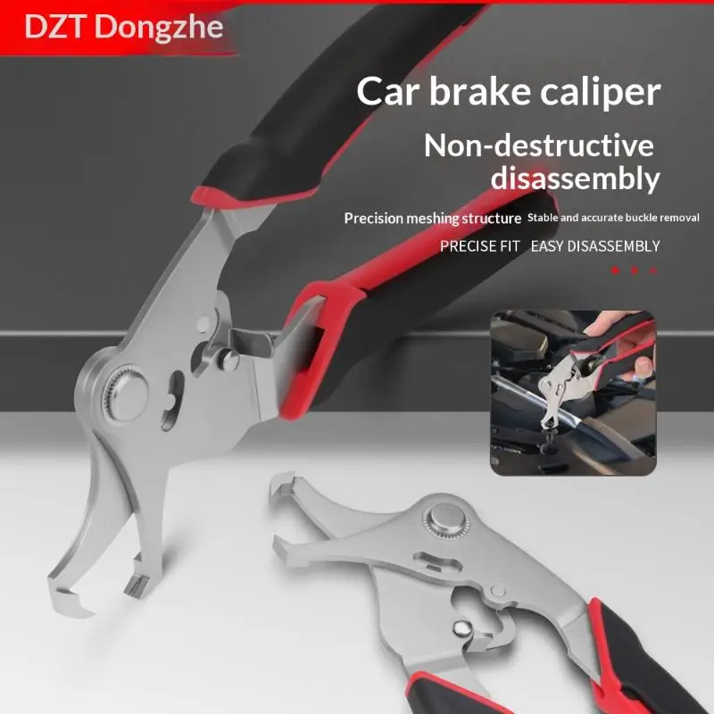 Pince à clips pour voiture, outils de démontage, outil de démontage de garnitures automobiles robuste à ressort, élimine facilement les clips tenaces et les rivets en plastique