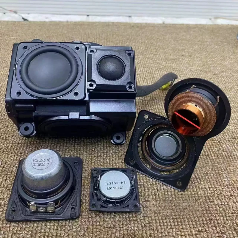 SOTAMIA مكبر صوت صغير 1 بوصة فيلم الحرير مكبر الصوت 2 بوصة كامل المدى المتكلم طويل السكتة الدماغية PP حوض الصوت السلبي ل هارمان كاردون