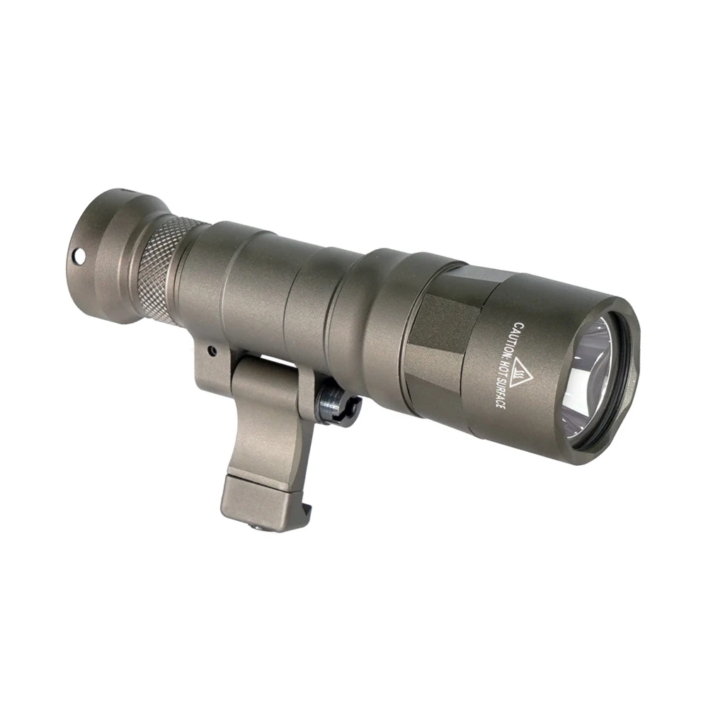 SPECPRECISION M340DFT Scout Light Pro Spotlight 800 Lumens Tactical Flashlight for Hunting Metal Waterproof FDE Color