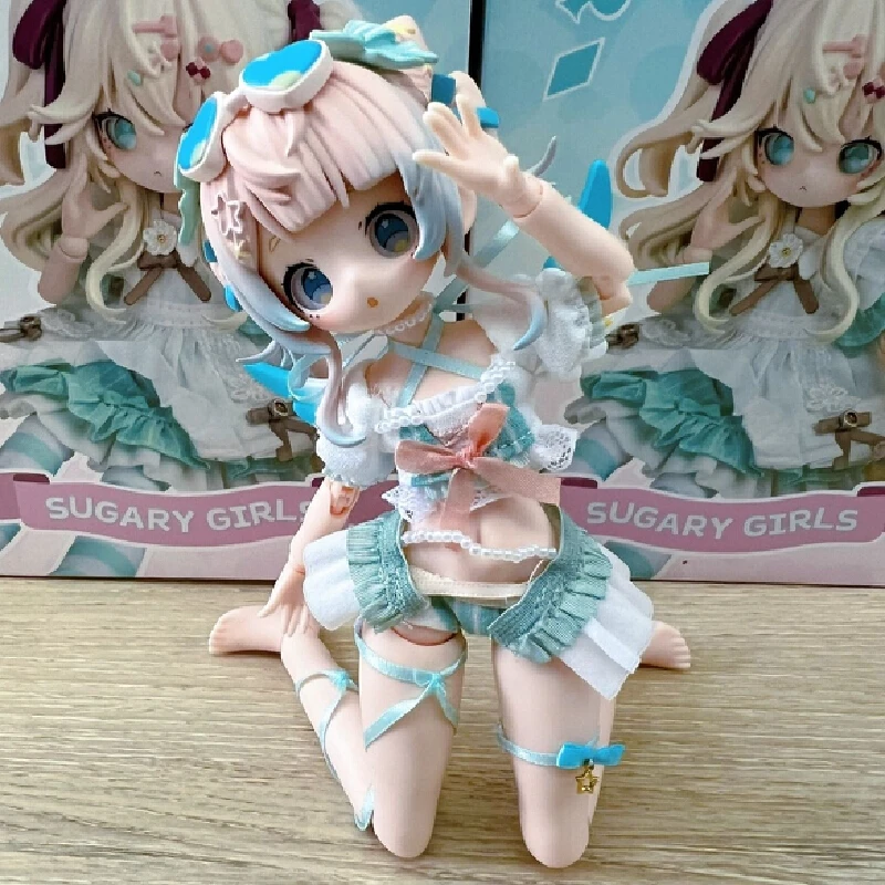 منتج جديد متوفر في المخزون لعبة Sugarygirls Bjd شخصية الحركة Onemore8 نقاط Mjd صندوق أعمى عصري لعبة مزخرفة هدية عيد الميلاد #5
