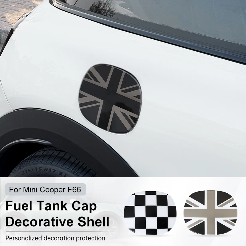 

ABS Gas Fuel Tank Cap Decorative Shell For Mini Cooper F66 3-Doors Fuel Version 2025 Car Styling Exterior Trim Accessories