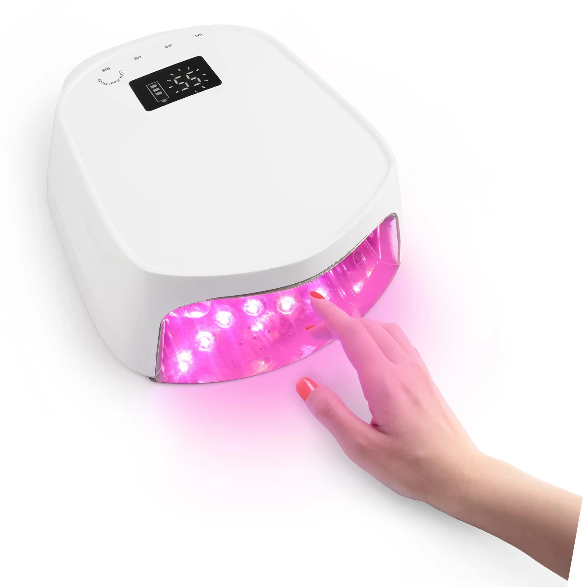 

Professional Nail Drying 96W High-power Cordless Gel Intelligent Induction Quick Drying Nail Lamp Led Nail Lamp Is Rechargeable