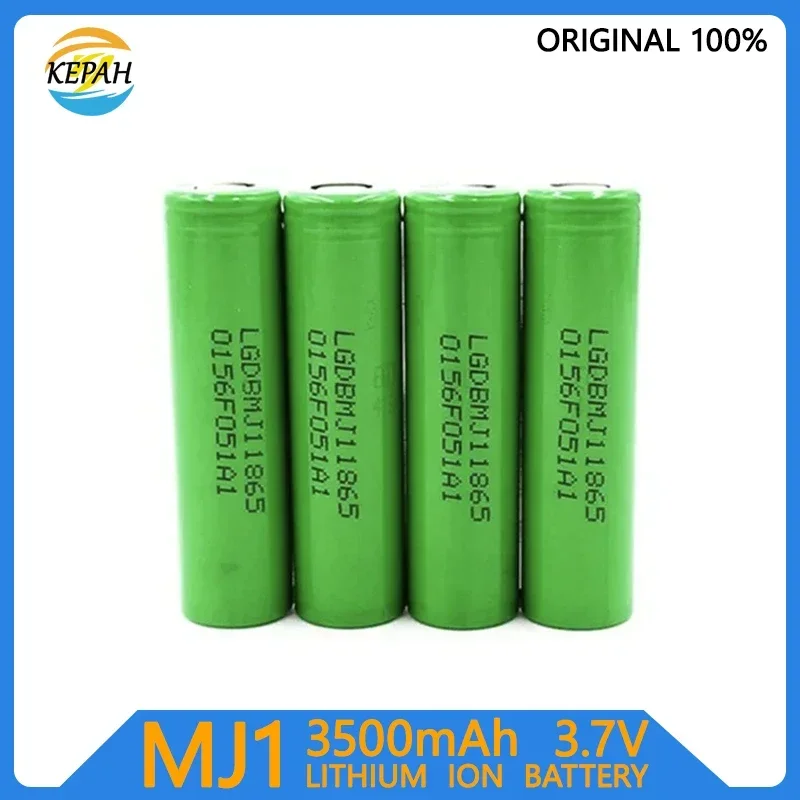 100% New Original MJ1 3.7V 3500 mAh 18650 Lithium Rechargeable Battery For Flashlight batteries for LG MJ1 3500mah battery