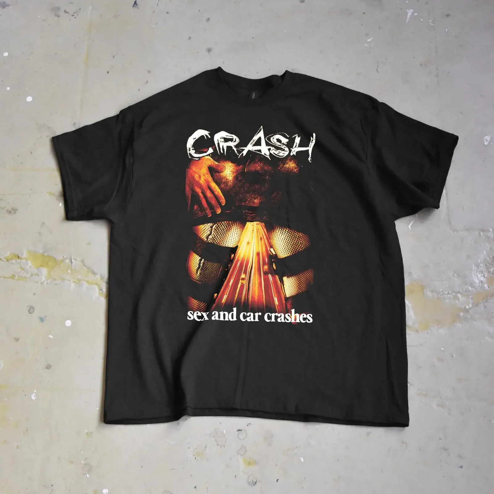 Crash T Shirt David Cronenberg Body Horror 90s Film vintage Washed Soft designer clothes Stylish Casual Breathable Unisex