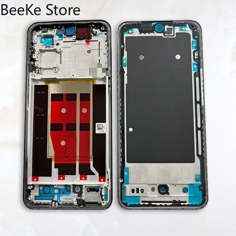 Replace For Realme GT Neo 2 3 2T 5 6 7 8 GT2 GT5 GT6 GT7 Pro Middle Frame + Button Front LCD Bezel Plate Housing Chassis Holder