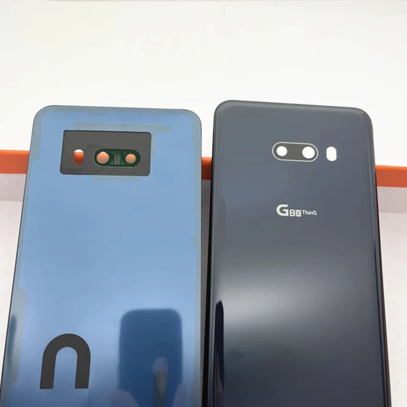 For LG G8X ThinQ Back Battery Cover G850EM LM-G850UM LMG850EMW Replacement Part Rear Door Panel Housing Case