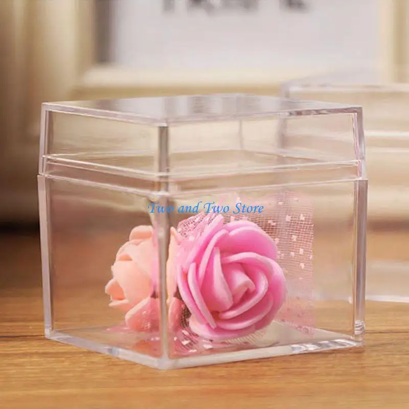 

HX6F Storage Container Box for Storing Earrings Jewelry Accessories and Other Items