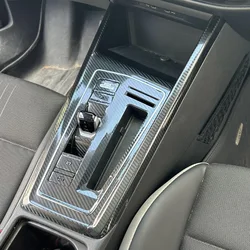 For Volkswagen Golf 8 2021-2023 Interior Central Control Panel Door Handle 5DCarbon Fiber Stickers Decals Car styling Accessorie