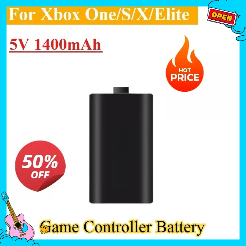 

New Replacement Game Controller Battery 5V 1400mAh for Xbox One/S/X/Elite for Xbox Series X/S XSS/XSX2020 Xbox Battery Pack