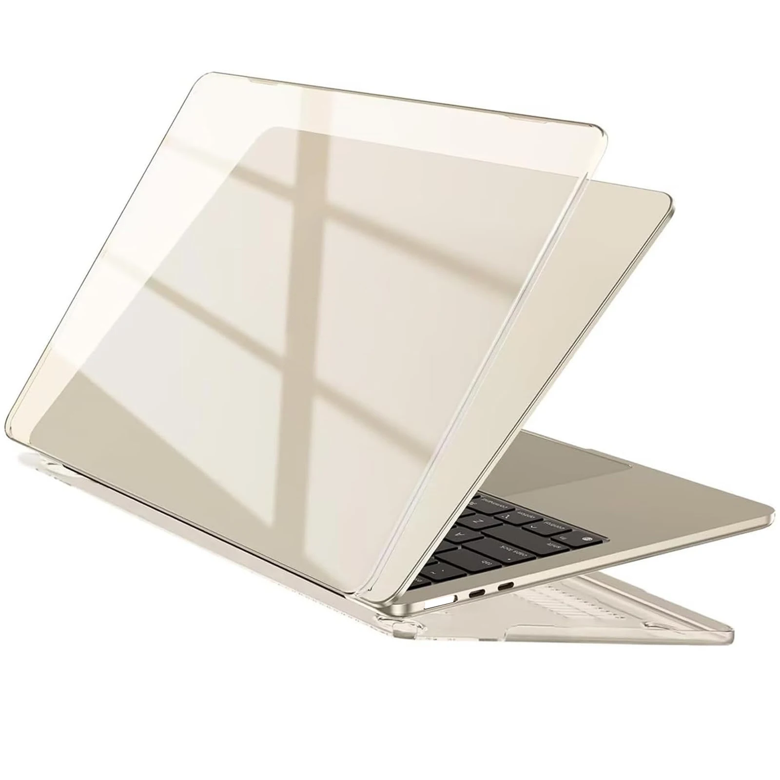 EooCoo Crystal Starlight Plastic Hard Shell Case For MacBook Air 13 inch M4 M3 M2 A3240 A3113 A2681/15 inch M3 A3114 M2 A2941 