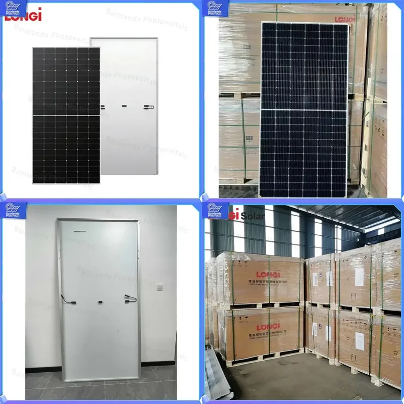 N-Type Single-Sided Solar Panel 640W 650W 660W 670W High Efficiency Photovoltaic Module for Industrial Use Solar Power