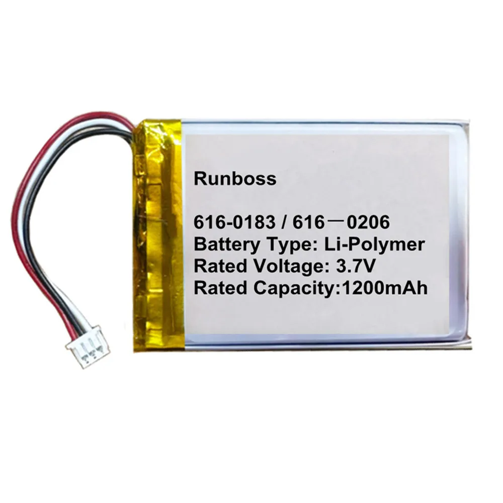 New 1200mAh 616-0183 616-0206 Replacement Battery For Apple Ipod Photo U2 A1059 Classic 4th 4 PE435A Gen A1099 20/40/60GB