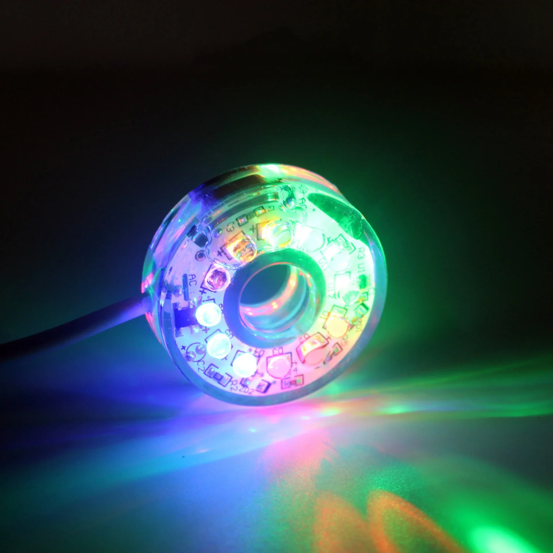 RGB LED خزان الأسماك ضوء مصباح الصيد حوض السمك بركة مصباح USB 5 فولت مقاوم للماء مصباح تحت الماء RGB المحيط ضوء نافورة الديكور