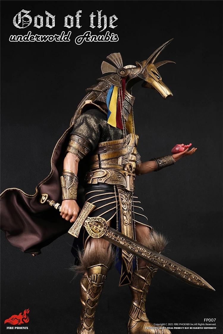 FIRE PHOENIX FP007 1/6 Anubis Guardian God of the underworld Figure Model 12'' Alloy Soldier Action Figurine Full Set