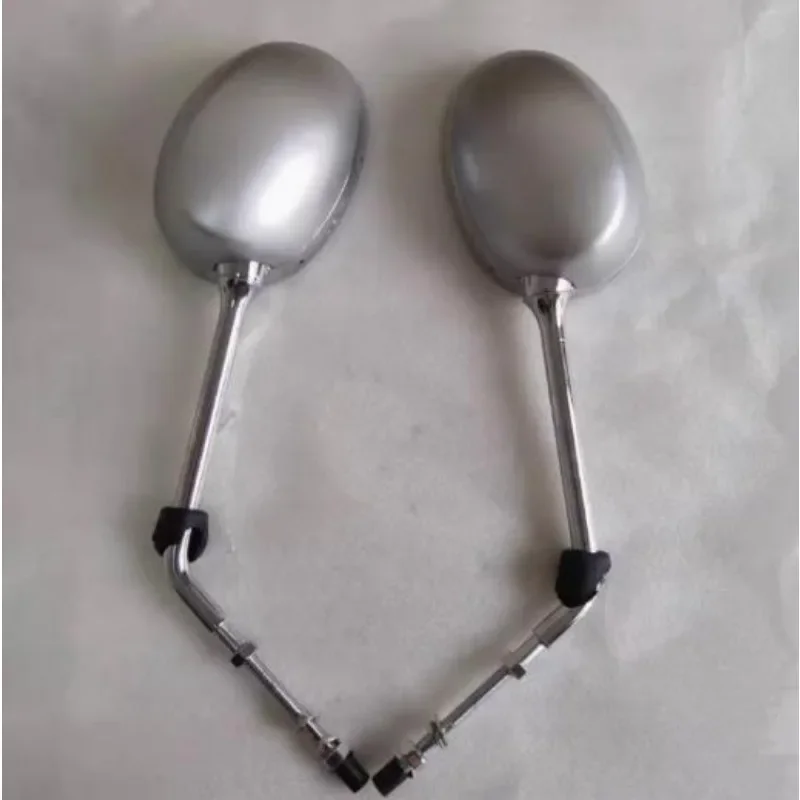 2pcs for Peugeot Motorcycle Django Rearview  Mirror Black Gray Chrome