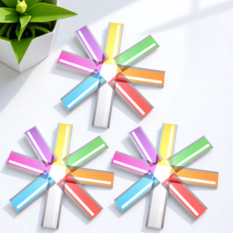 

24pcs Guide Strips Bookmarks Highlight Tracking Markers For Books Sentence Page Marker Tool Household Students Teens Portable