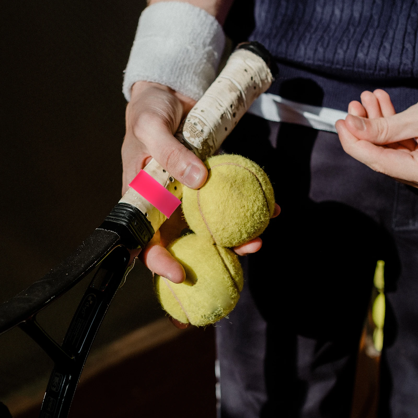 

8Pcs Professional Tennis Overgrips Badminton Racket Grips Non Skid Silicone Replaceable Overgrip for Improved Grip Comfort