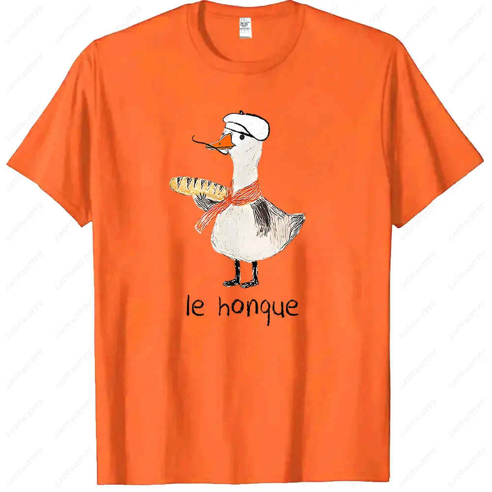 Camisa de ganso francés. Le Honque camiseta divertida regalo tonto viaje de Francia vacaciones presente para Animal pato pájaro gansos Meme amante
