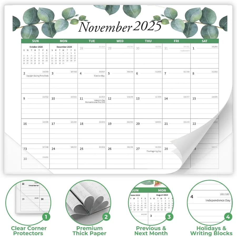 Calendario 2026 Calendario magnetico per frigorifero Esegue da luglio 2025 a dicembre 2026 Calendari da frigorifero per ufficio scolastico e Ho