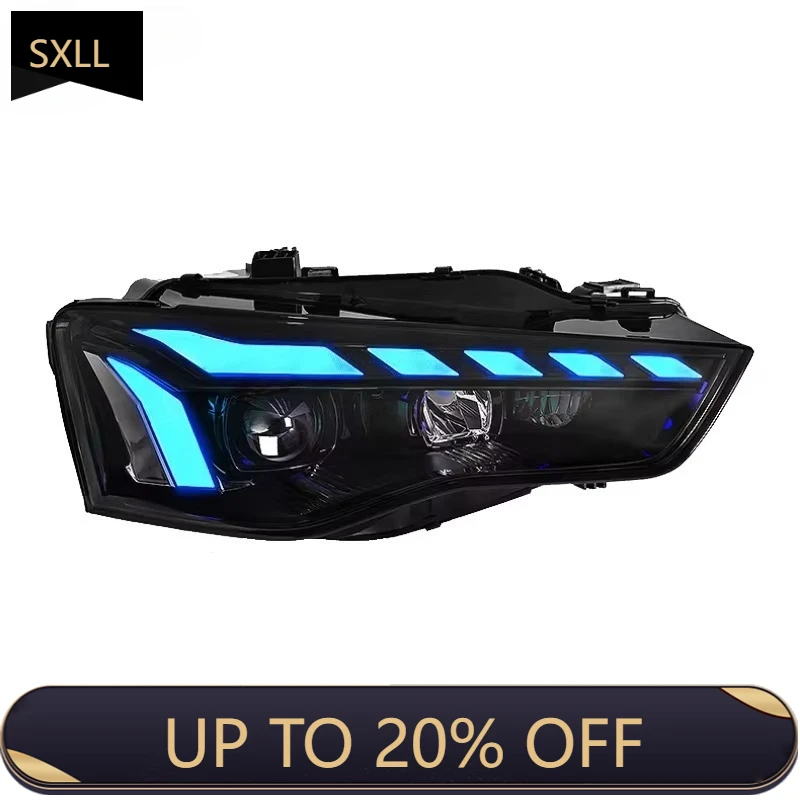 

SXLL A5 Sportback Высококачественные фары 2012 2013 2014 2015 2016 Светоизлучающие диодные фары Обновление фар B8 B9