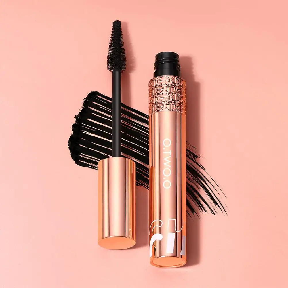 Matte Mascara Makeup Ultra-Fine Brush Lengthens Eyelashes Waterproof Fast Dry Brown Black Curling Mascara Comestic