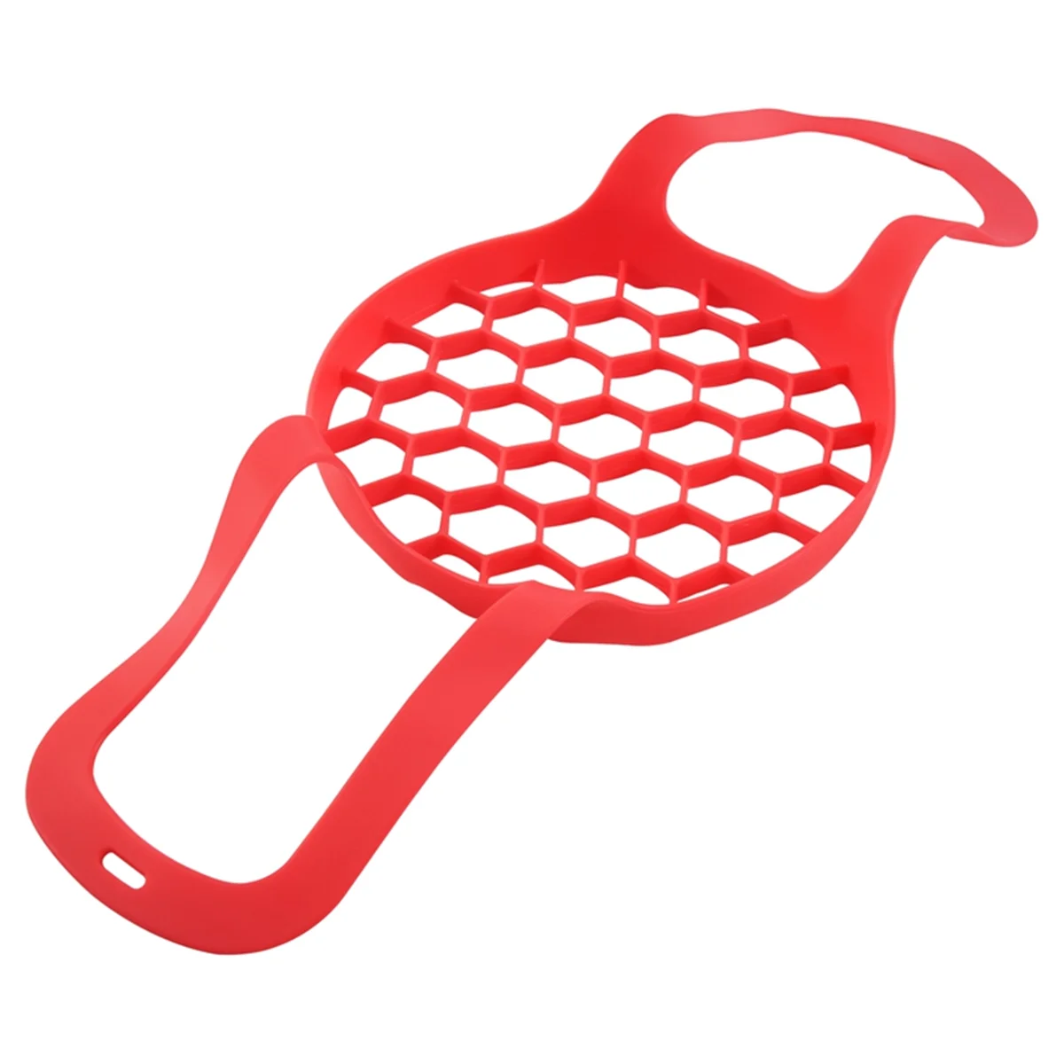 Silikon-Sling-Heber-Zubehör, kompatibel mit Instant Pot 6 Qt und 8 Qt und Schnellkochtöpfen unterschiedlicher Marke, Rot HEISS