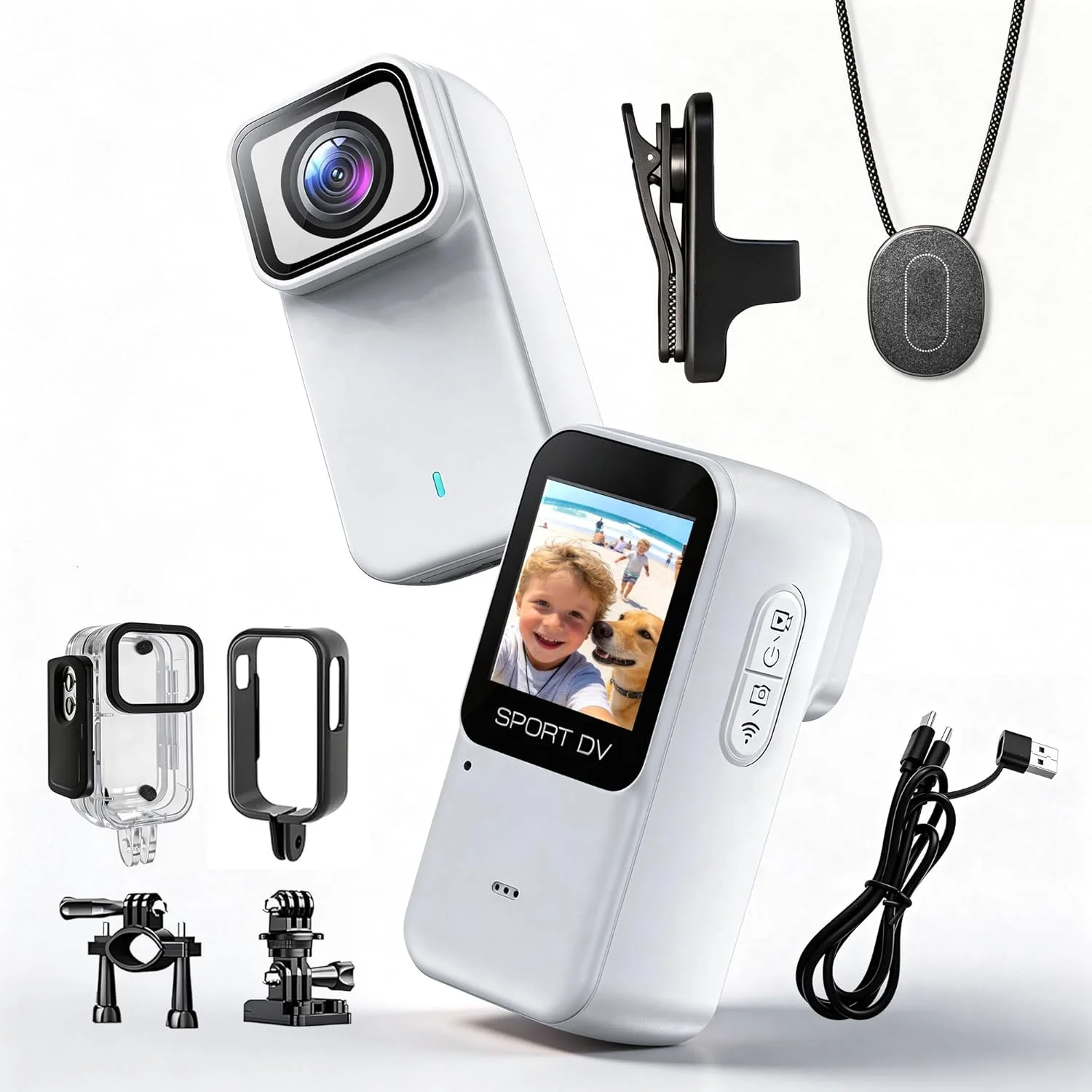 kaysunlink-telecamera-mini-4k-fhd-m21-action-cam-con-registrazione-audio-e-video-per-vlogging-all'aperto