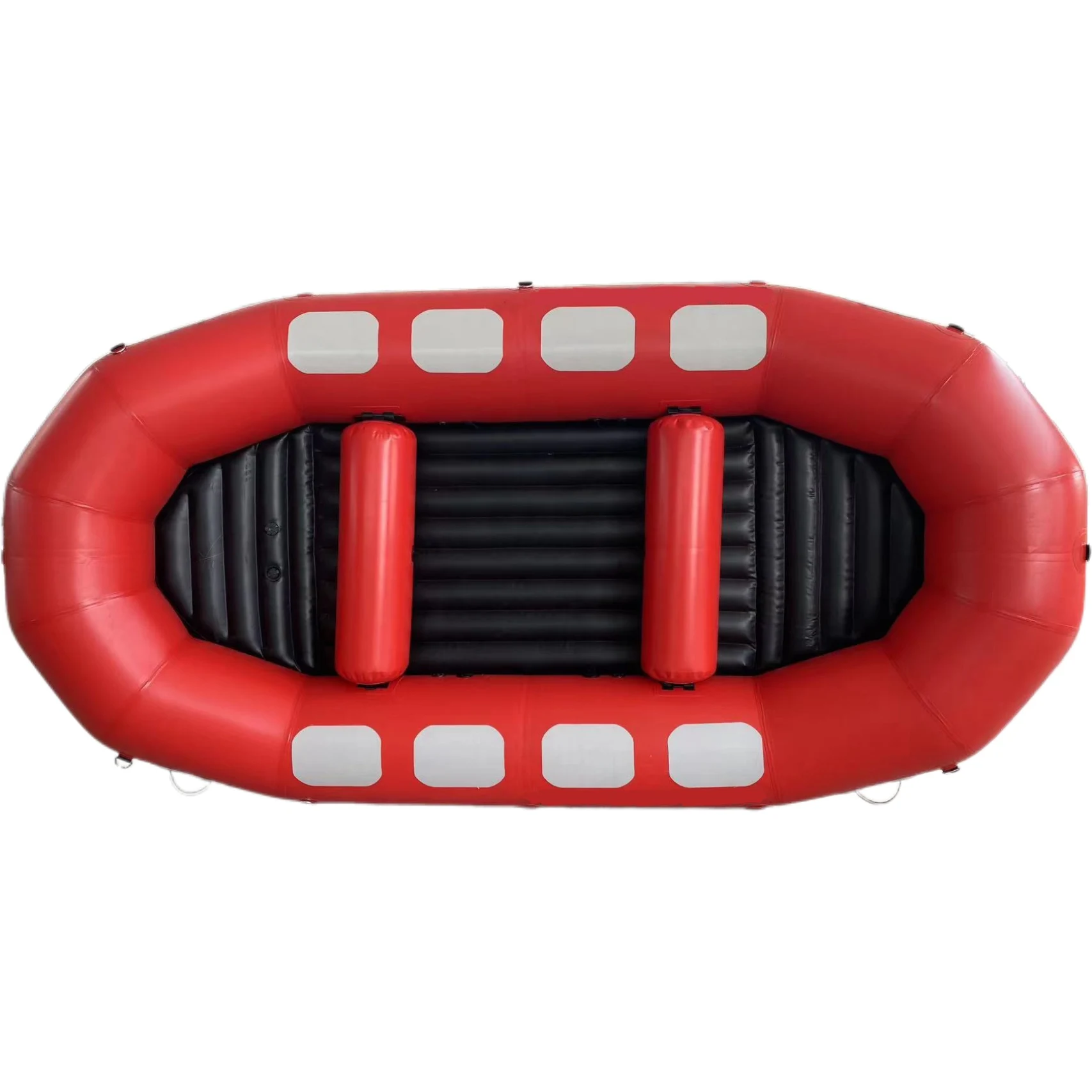 High Quality Inflatable Whitewater Raft 8person River Raft With Rubber Reinforcement Floor
