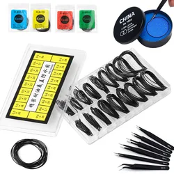 Watch Repair Tools 1box Watch Case Rubber Waterproof O-Ring Oil-resistant Watch Bottom Cover Gasket 0.5/0.6mm O-Ring Seal Gasket