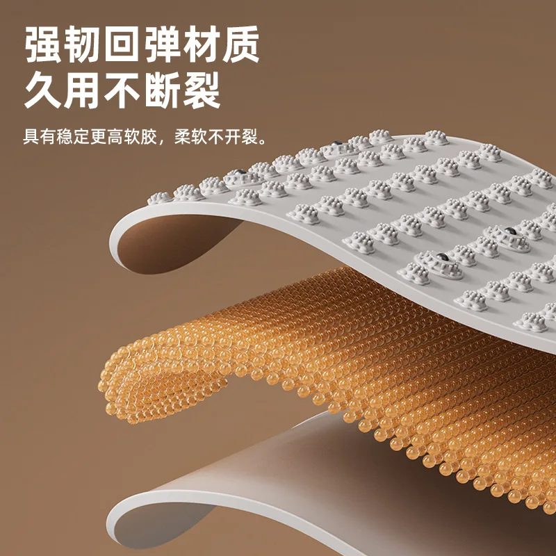 Upgraded finger pressure board foot massage pad for sweating, fat burning, slimming, and weight loss foot massage pad