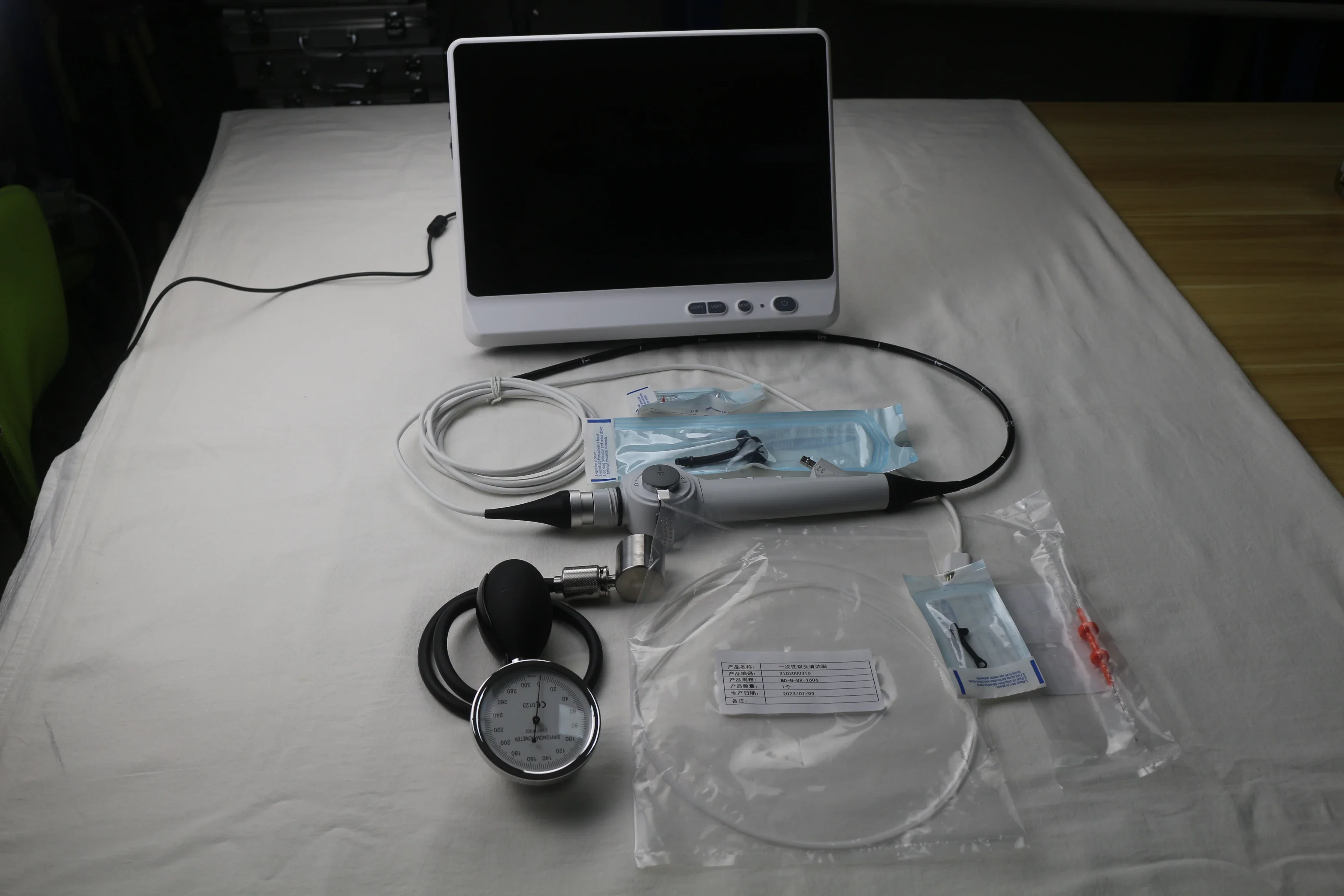 LTEV22 Hot Selling Vet Laryngoscope Medical Bronchoscope Endoscopic Camera System For Pet Or People