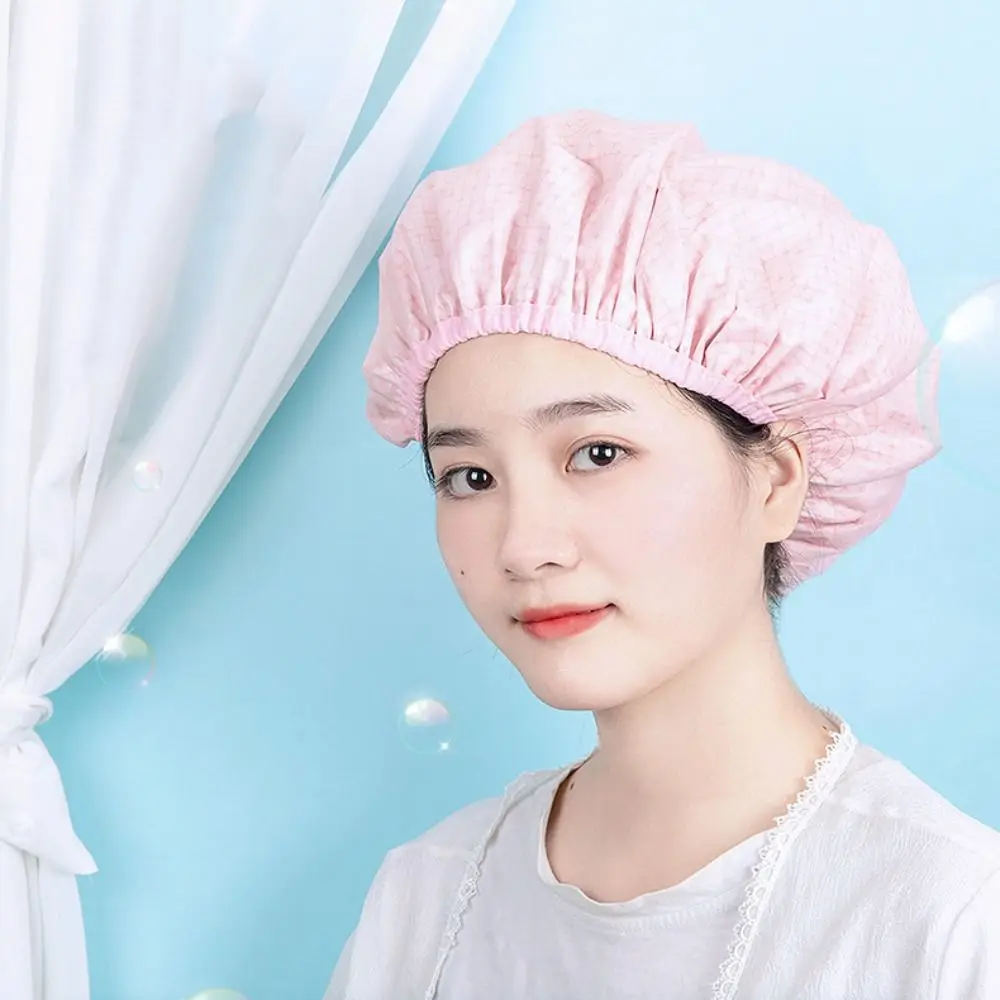 

Heating Tin Foil Hat Hair Care Steam Hair Mask Cap Thickened Shower Cap Smooth Hair Oil Baking Cap Thermostatic Hair Mask Cap