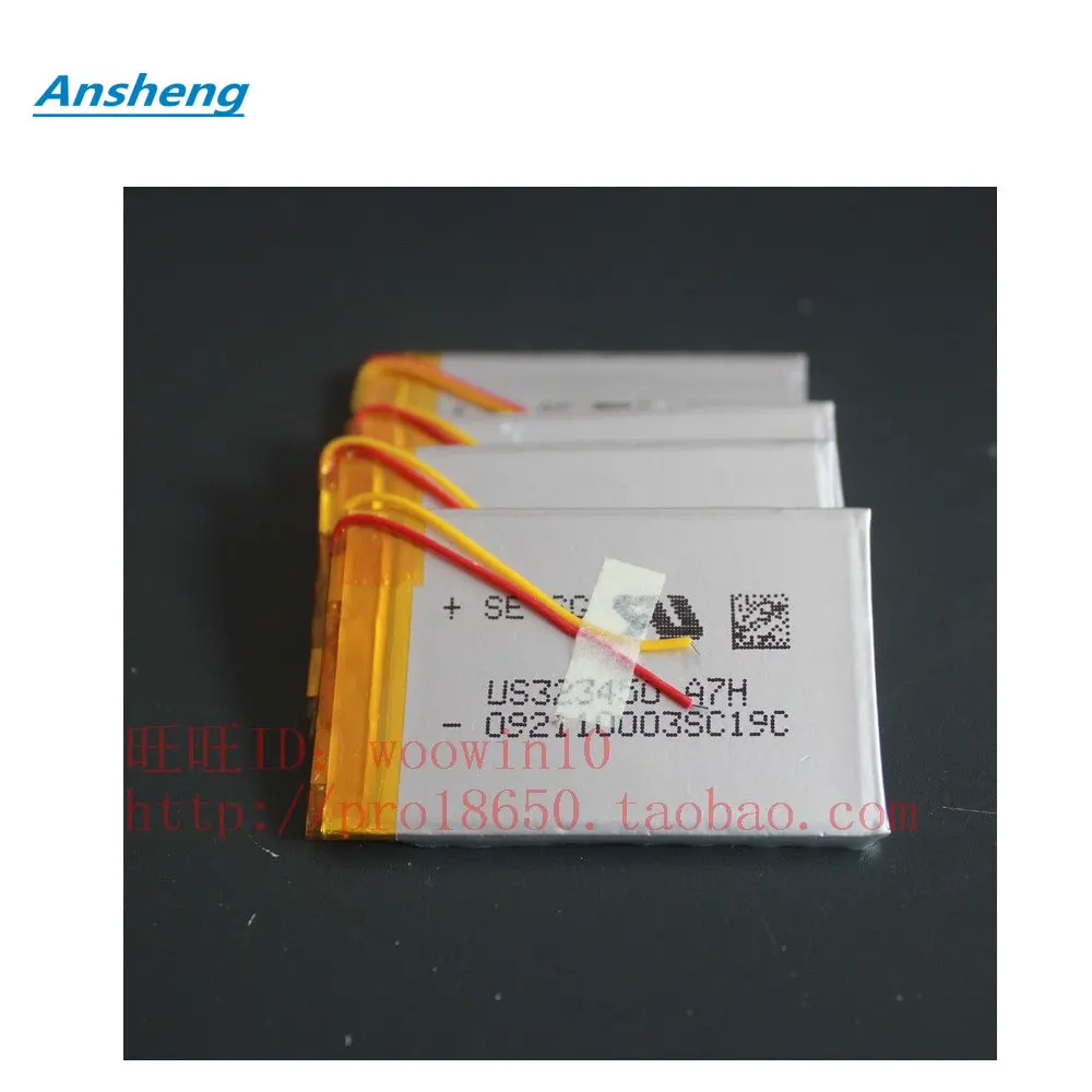 High Quality 2Line US323450 Battery For Sony NWZ-A845 e453 NW-A728 A845 A840 A844 A7H MP3