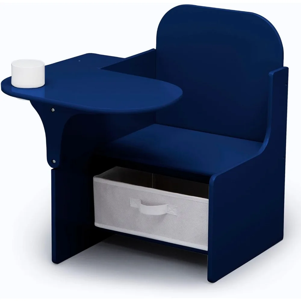 Delta Children MySize Chair Desk con contenitore, cioccolato fondente