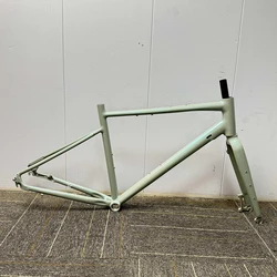 Gravel Bike Aluminum Alloy Frame B.B44MM * 68MM 43cm/48cm/52cm Road Bicycle Frame O.L.D Front 100mm Rear 135mm