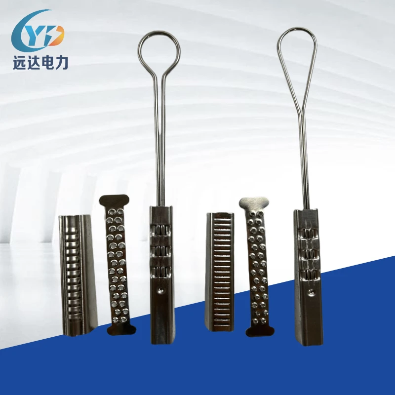 

FTTHS stainless steel fasteners, wire and optical cable pull clip optical fiber communication with