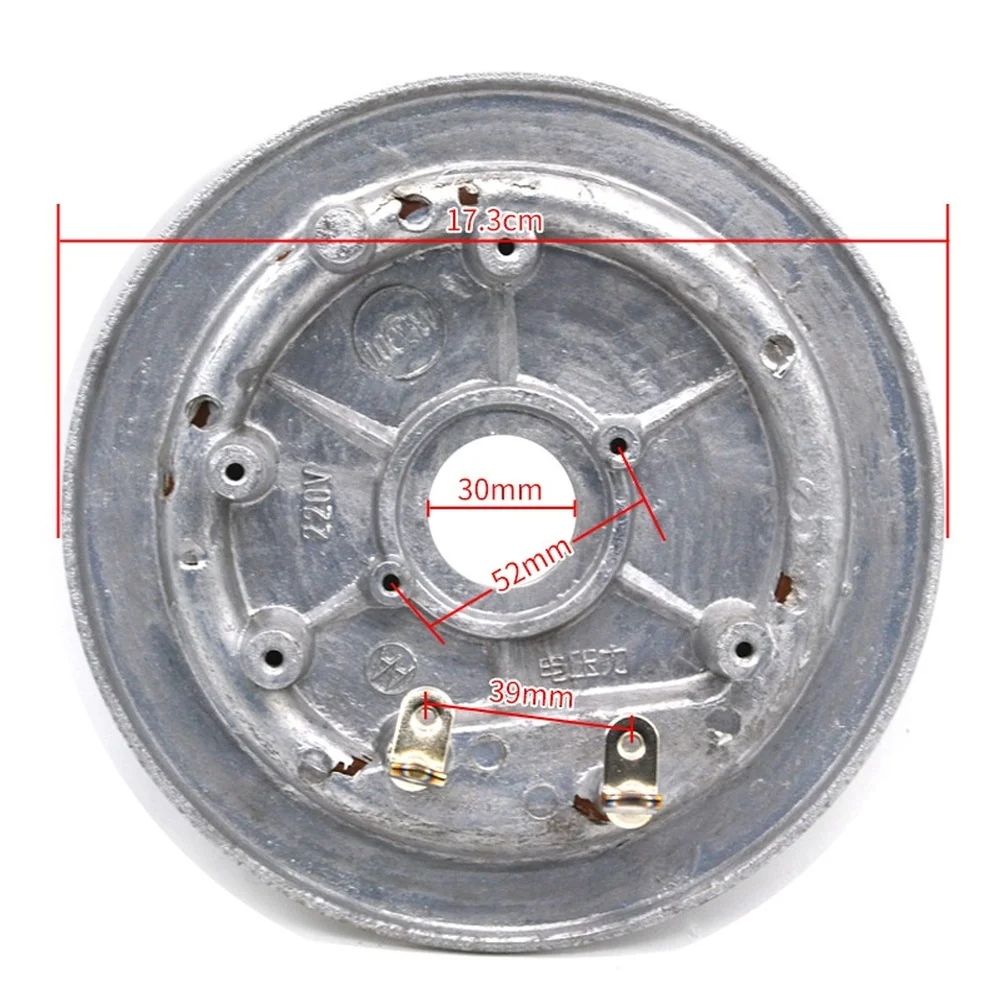 1000W Replacement Part High Foot Heating Plate For Daily Meal Preparation As Picture High Foot Heating Plate Kitchen