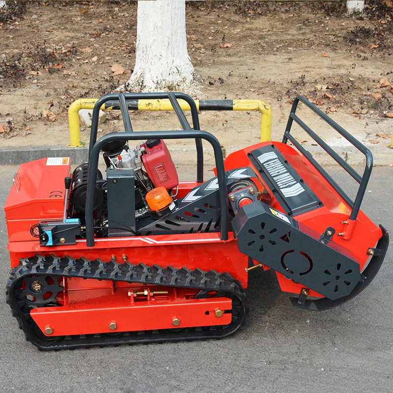 Cortadora de césped personalizada con barra horizontal, motor de cuatro tiempos de alta potencia, adecuada para agricultura, silvicultura y deshierbe.