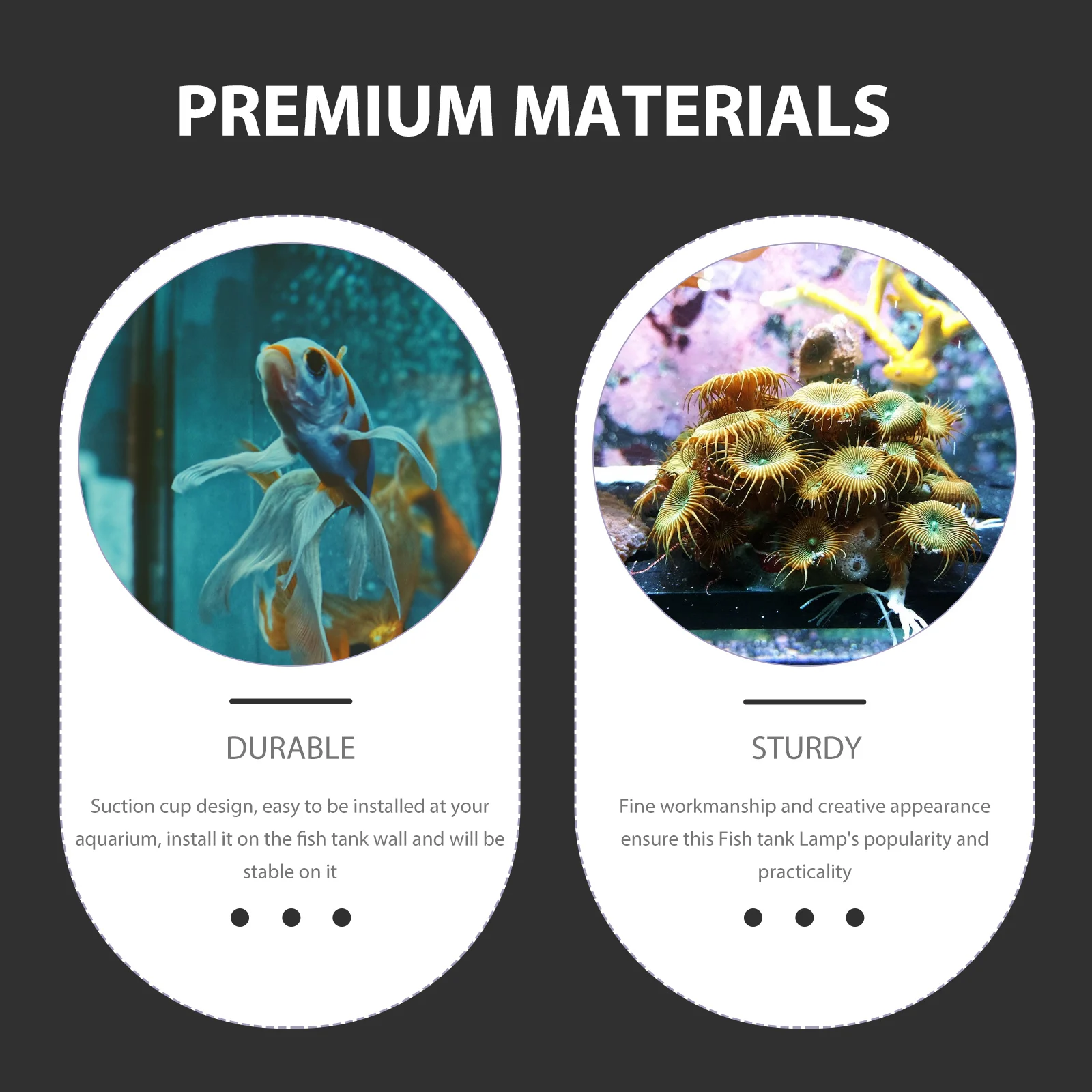 

Fish Tank Lamp Colorful Underwater Light Perfect for Tropical Fish Us Plug Aquarium Light LED Underwater Lights