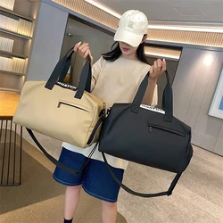 Bolsos de viaje Oxford impermeables para hombres y mujeres, bolsas de equipaje de gran capacidad para llevar al hombro, bolsas de mano para exteriores, bolsas de gimnasio deportivas