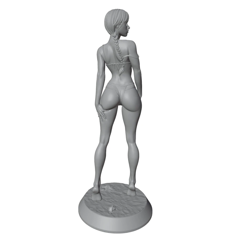 Kit de modelo de resina 3D gris DIY, miniatura para coleccionistas - imagen 2