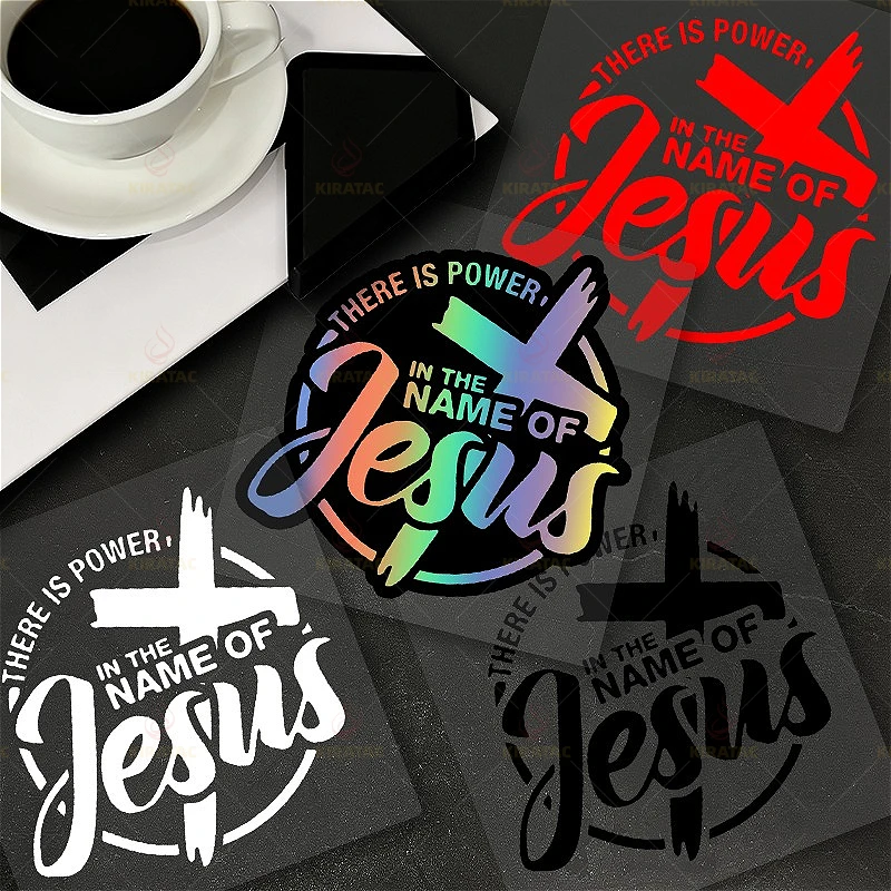 

Religious Jesus Sticker, Waterproof Vinyl Decal, Universal DIY Ornament for Motorcycle Tailbox Fairing Helmet Car Window Scooter