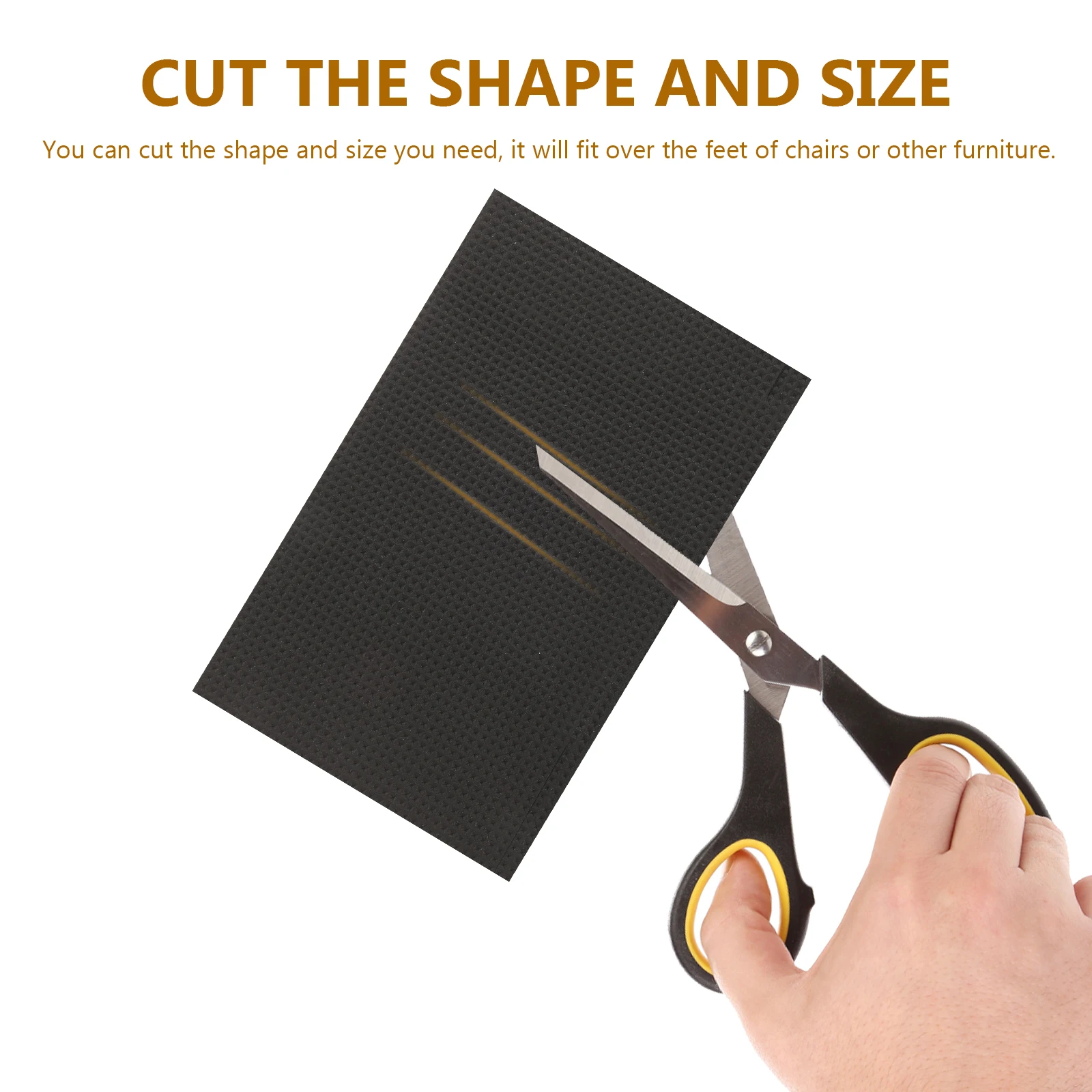 

30 Sheets Anti-Shock Non-Slip Furniture Pads Chair Leg Floor Protectors Chair Feet Pads Table Feet Mats Furniture Gliders Floor