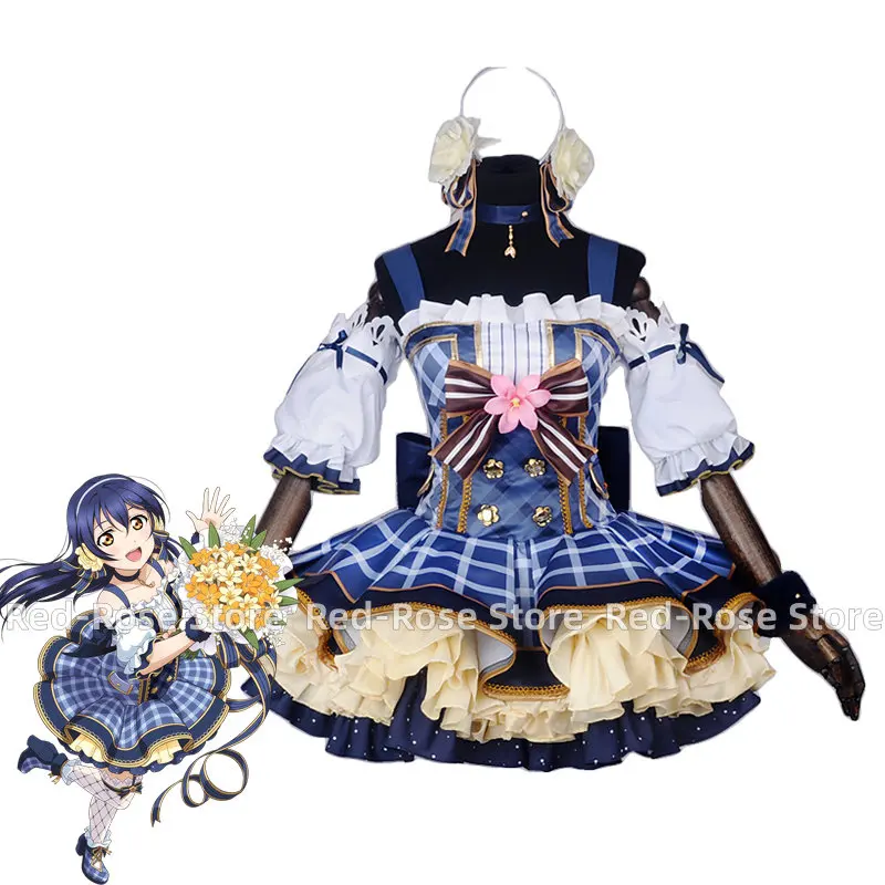 

Love Live! Flower Bouquet Sonoda Umi Awakening Dress Cosplay Costume All Size Custom size