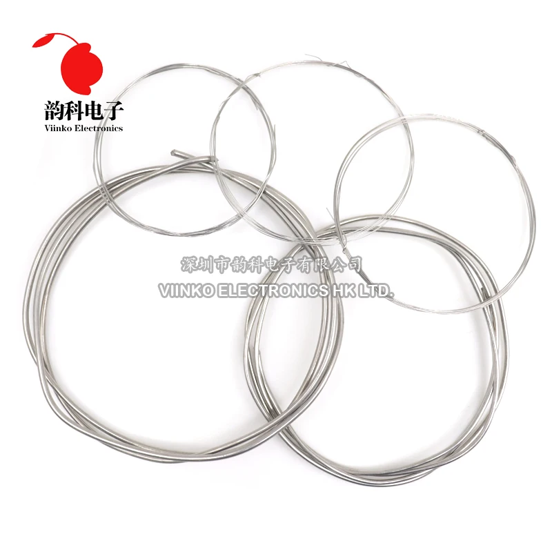 1Meter Constantan Resistor Sampling Resistor Wire 0.2MM 0.3MM 0.4MM 0.5MM 0.6MM 0.8MM 0.9MM 1.0MM 1.2MM 1.3MM 1.4MM 2.0MM 2.5MM