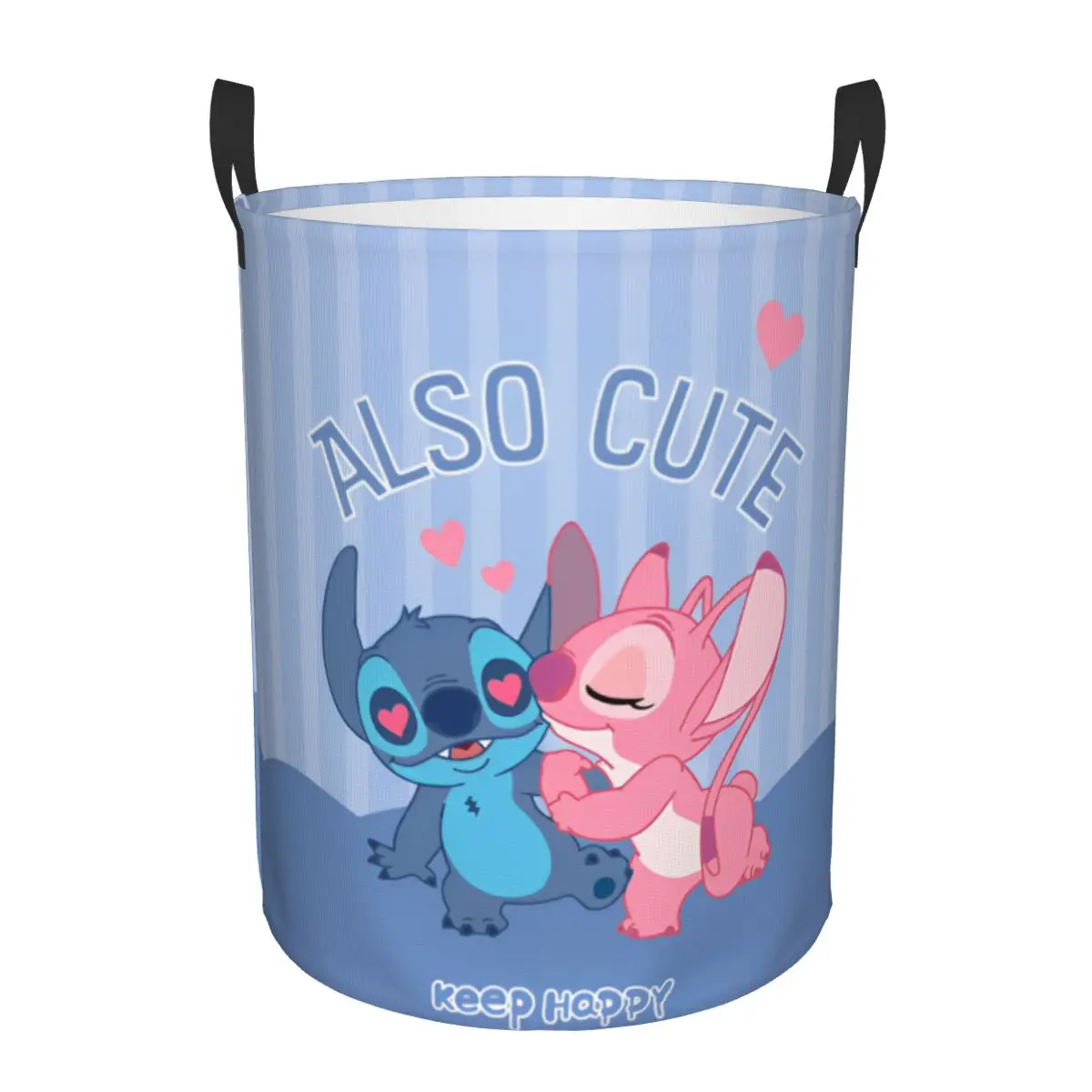 Stitch Kid's Toy Baskets Bins Cute Organizer Storage Bin For Playroom