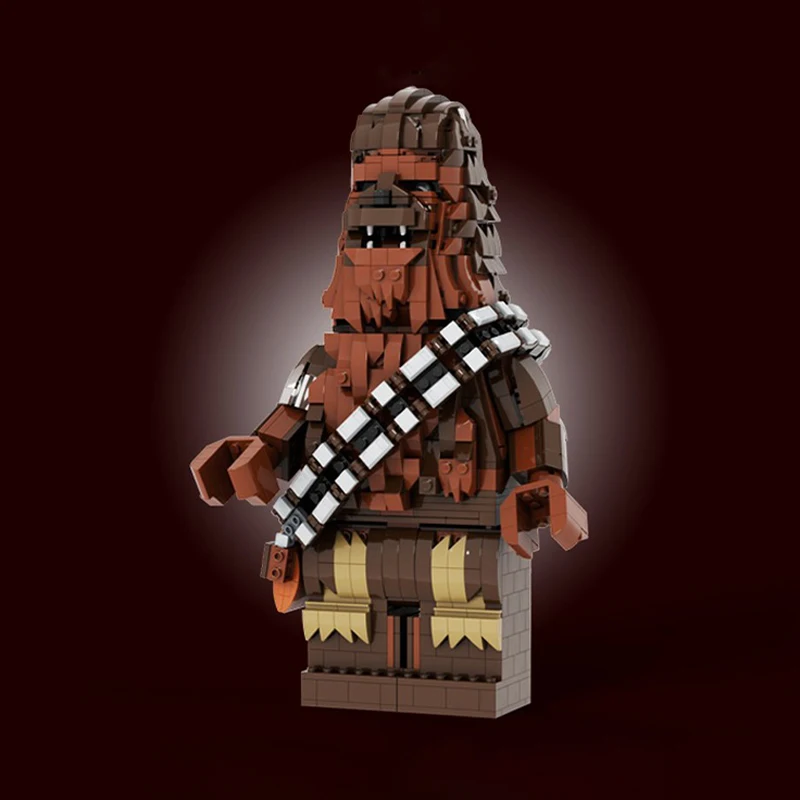 

Moc StarBattle Upscale Minifig Chewie ChewbaccaClassic Collection BuildingBlocks Cute FigureToys Children'sChristmas Gift1276pcs