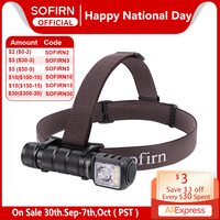 SOFIRN HS42 Headlamp 2100lm 18650 EDC USB C Rechargeable with Power Bank Flashlight SST40 LED Torch with Magnetic for Camping